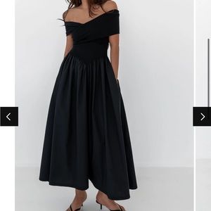 Off Shoulder Maxi Dress